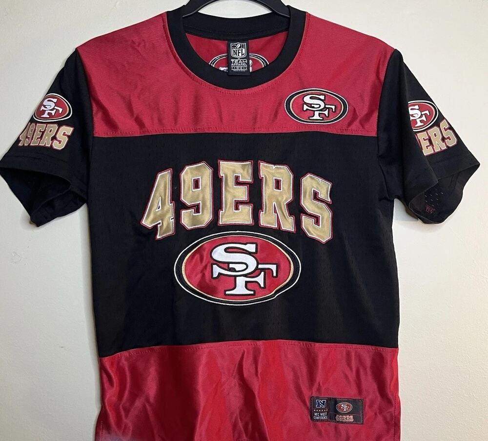 NFL SAN FRANCISCO 49ERS Team Apparel Boys Size 10-12
